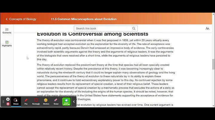 11.5 Common Misconceptions about Evolution - Concepts of Biology | OpenStax