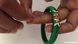 New trendy silkthread bangles for wedding/DIY bangles