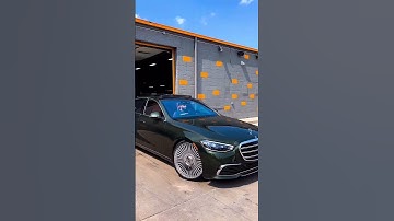 Moving in luxury. This Mercedes S580 is on AGL45s