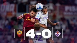 Highlights: Roma - Fiorentina 4-0