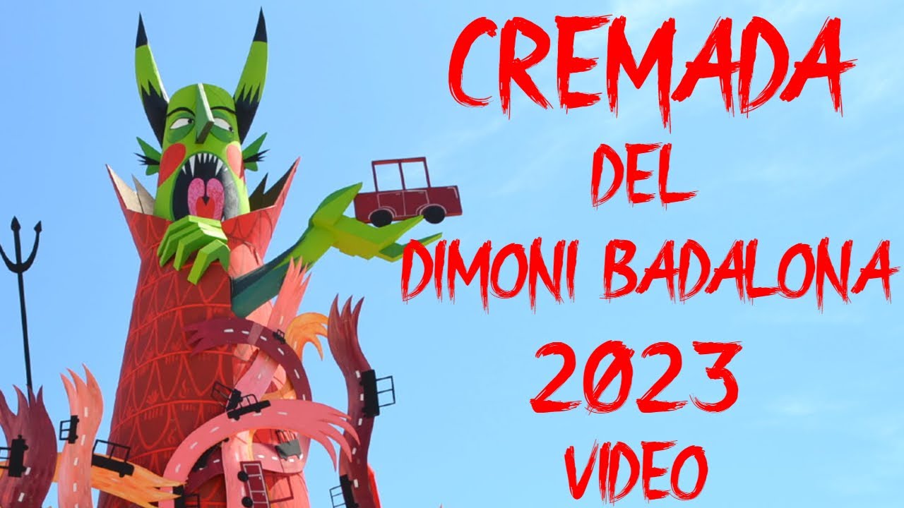 Cremada del Dimoni Badalona 2023 | Festes de Maig