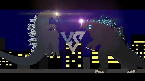 Titanus Godzilla (2021/2024) VS. Godzilla Final Wars (2004) | Stick Nodes