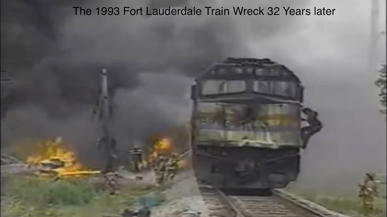 [Old] The 1993 Fort Lauderdale Train Wreck 32 years later - YouTube