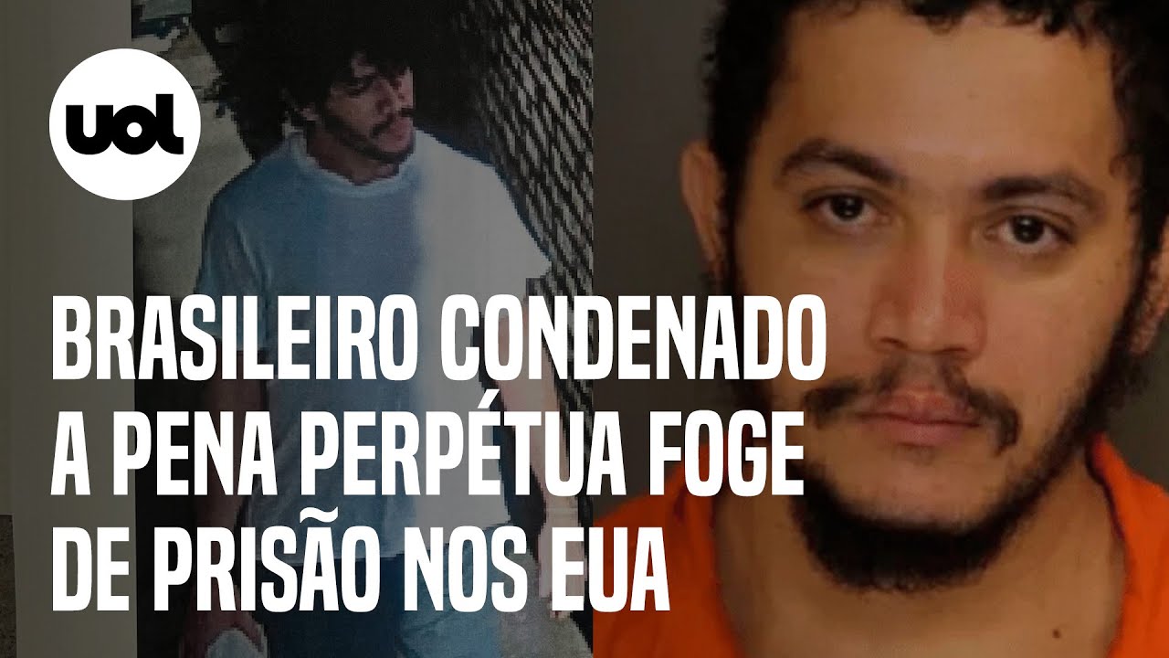 Brasileiro que fugiu da prisão #prisão #eua #brazilian