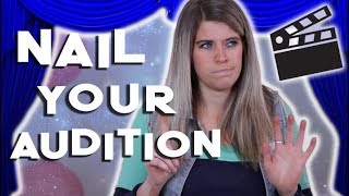 8 Auditioning Secrets to NAIL Your Next Audition!