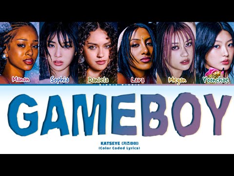 KATSEYE 'Gameboy' (Color Coded Lyrics)