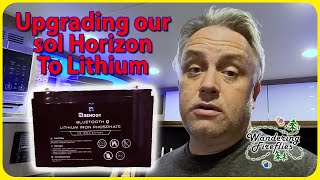 Installing Lithium Batteries in our Intech sol Horizon