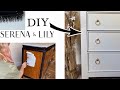 SERENA &amp; LILY DIY dresser by Steel Birch Studios - 1st time trying!