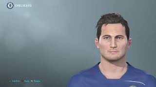 Lampard PES 2019 face build   stats (classic Chelsea)