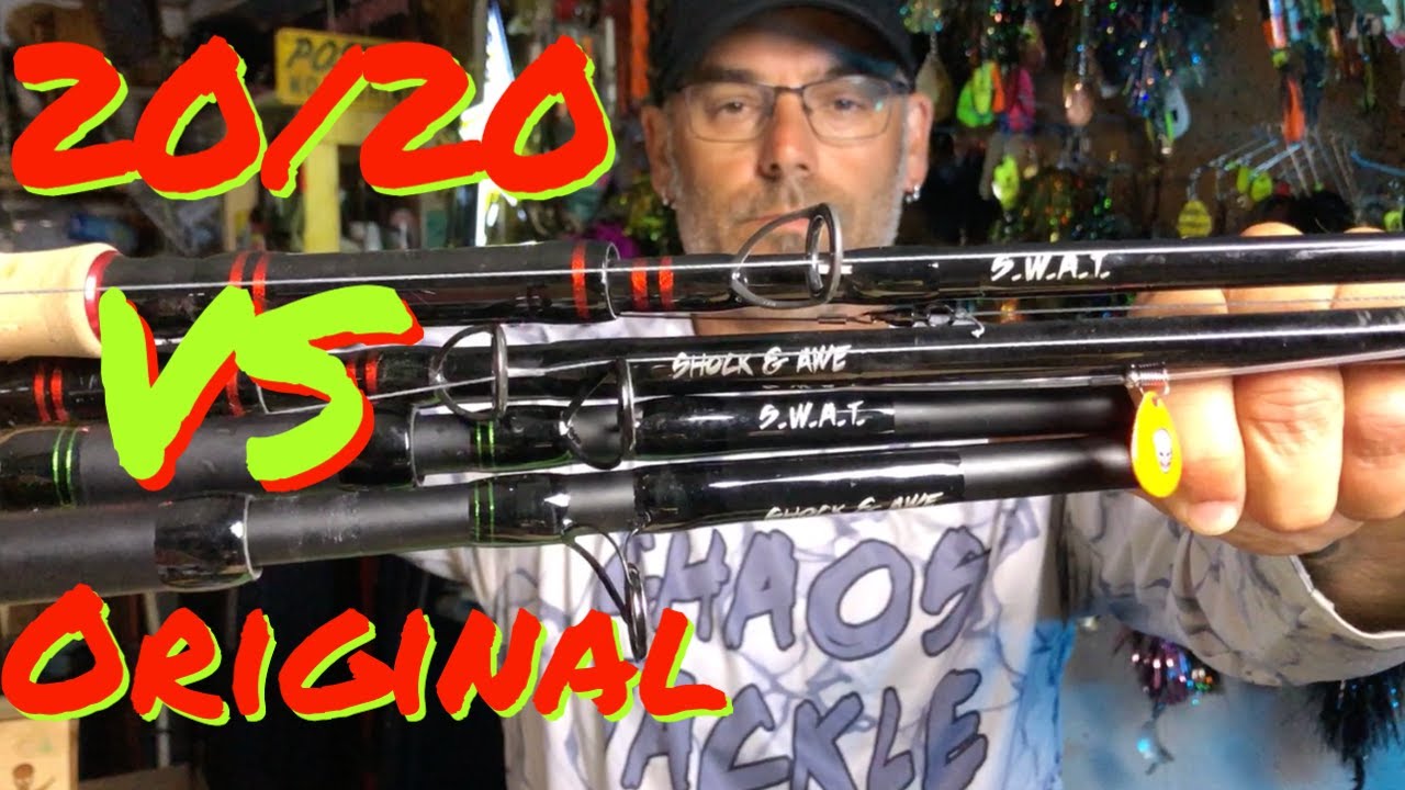 Chaos Tackle Assault Sticks! ORIGINAL VS 20/20! Are they the same