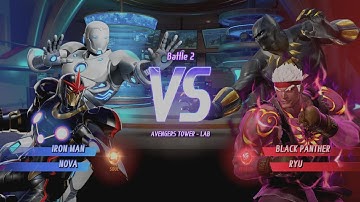 MARVEL VS. CAPCOM: INFINITE Ironman Alt., Nova Alt. In Arcade Mode