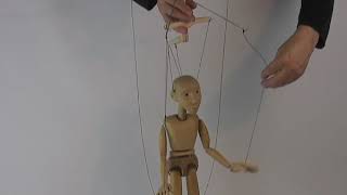 Operating a marionette: body, head &amp; arms