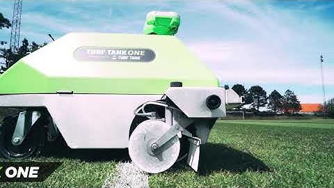 Turf Tank ONE - Autonomous Line Marking Robot