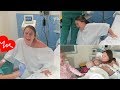 EXCRUCIATINGLY PAINFUL CONTRACTIONS AND DELIVERY | NATURAL UNMEDICATED BIRTH VLOG