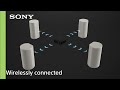 HT-A9 Flexible Layout and Sound Field Optimization | Sony