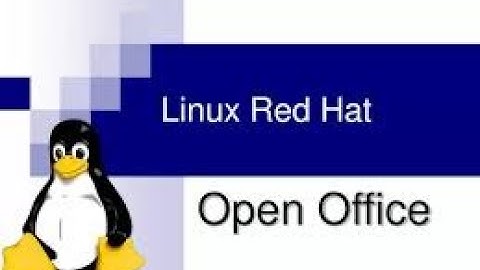Red Hat linux (Open Office Installation)