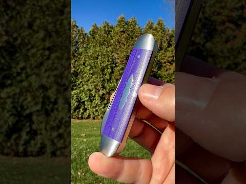 C. RISNER CUTLERY EXCLUSIVE! Jack Wolf Knives Exclusive Equal End Purple G10 - Gateway Series!