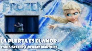 Video thumbnail of "Frozen - La Puerta Es El Amor (Love Is An Open Door) Español Latino"