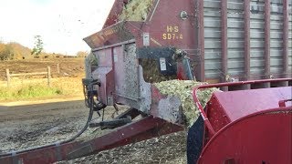 Filling The Silo With Corn Silage!!!!