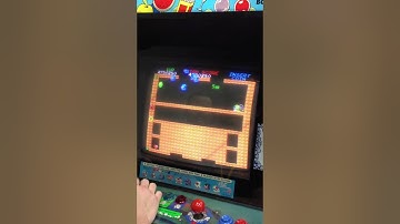 Bubble Bobble arcade world record holder play