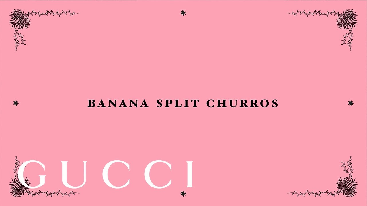 Paula’s Banana Split Churros | Cooking with Gucci Osteria Florence Chef Karime López