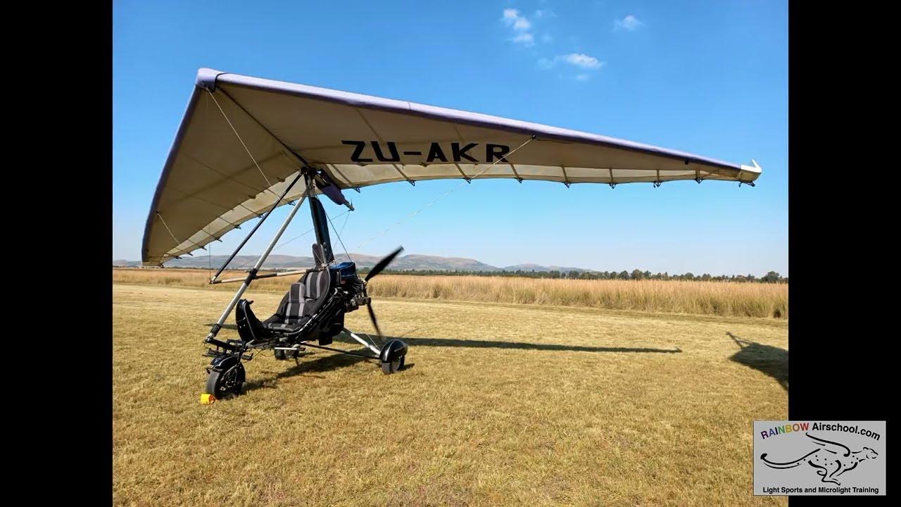 Latest addition to the Rainbow Air School fleet, Windlass Trike ZUAKR