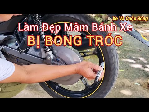 Video: Bánh xe mạ crom có bị bong tróc không?