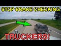 A Day in The Life of an American Truck Driver - Road Rage, Brake Check, Car Crash, Instant Karma USA