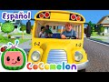 Las ruedas del autobus | Canciones Infantiles | Caricaturas para bebes | CoComelon en Español