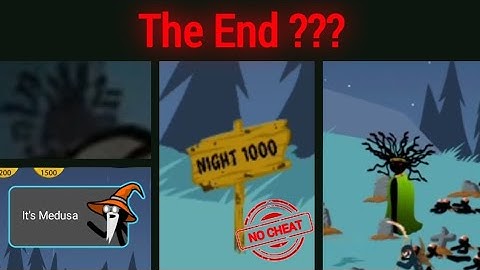 1000 Nights Is Ending of Endless Dead??? | Stick War Legacy