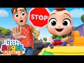 Green Light Go! Red Light Stop! | Fun Sing Along Songs by Little Angel Playtime