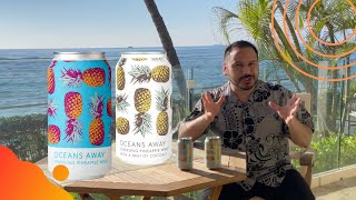 Oceans Away Pineapple Wine Spritz &amp; The Pine Coco Wine Review!