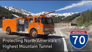Emergency Response in North America's Highest Mountain Tunnel (11,200ft)
