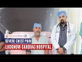 Severe Chest Pain undergoes Cardiac Treatment at Wellsun Medicity Hospital