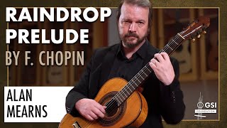 F. Chopin's "Raindrop" Prelude performed by Alan Mearns on a 1894 Hijos de Melchor de Moya guitar