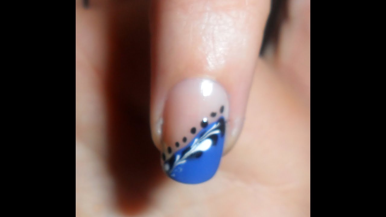 How to: come realizzare una nail art con uno spillo ed una penna- 5 minutes nails-tutorial