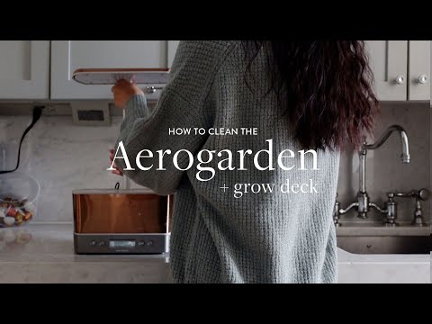 How to EASILY Clean the Aerogarden Harvest ~ just 10 minutes!