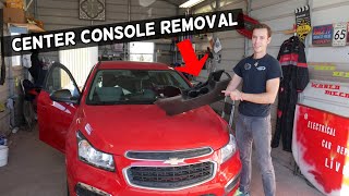 CHEVROLET CRUZE CENTER CONSOLE REMOVAL REPLACEMENT