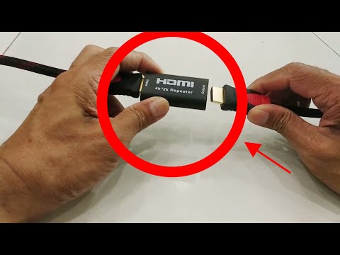 Video: How To Extend An Hdmi Cable