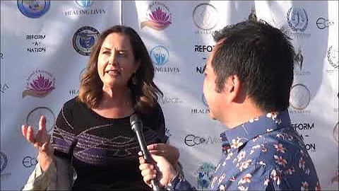 Kim Carr Red Carpet Interview at the Justice ForOM...