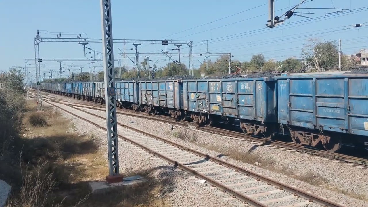 संजीव राजपूत भारतीयरेल इस बहुत धीरे जा रही हैगाड़ी मालगाड़ी केवल गाड़ी