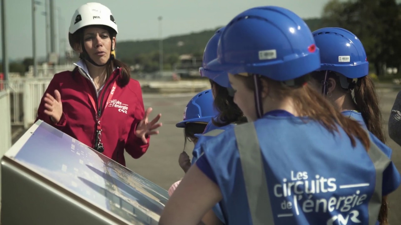 Visites scolaires du barrage-centrale de Bollène
