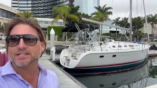 2005 Hunter 38 sailboat for sale San Diego California video walkthrough review By: Ian Van Tuyl