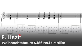 F. Liszt - Weihnachtsbaum S.186 No.1 : Psallite