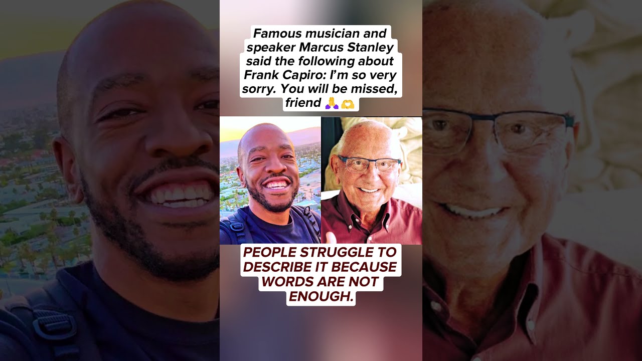 Marcus Stanley Mourns Frank Caprio You Will Be Missed Friend 