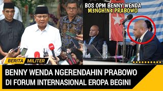 Direndahkan Bos OPM Benny Wenda, Begini Reaksi Keras Prabowo