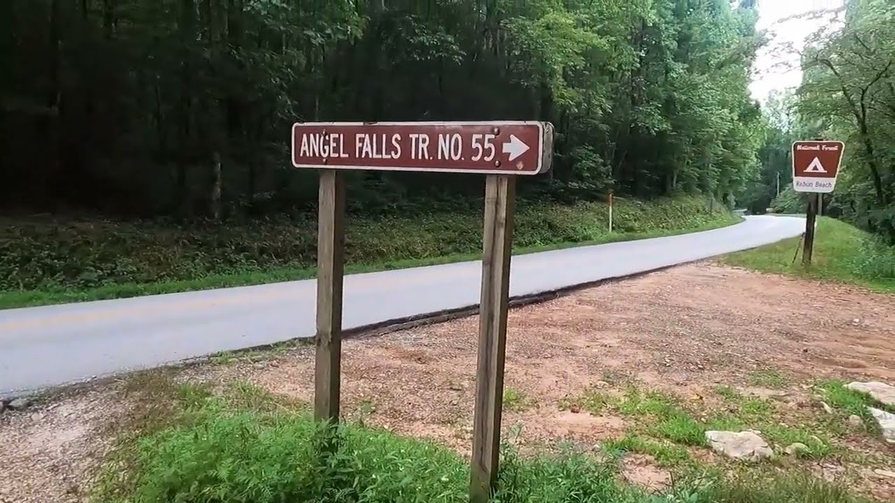 Full Hike of Angel Falls on Lake Rabun