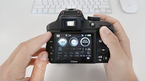 Nikon D3400 Tutorial For Beginners (Buttons, Dials & Settings)