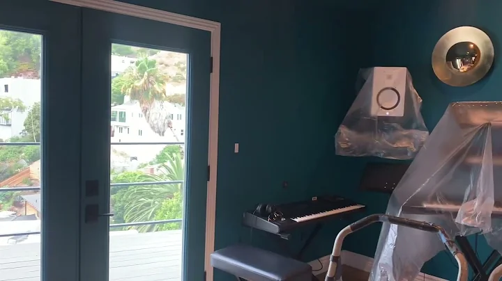 @jackraynermusic Recording Studio Install Setup with 26 of our 4” Standard White Bass Traps!