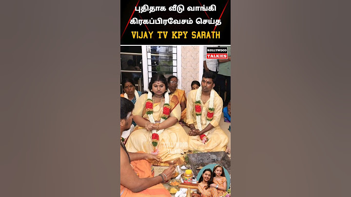 💗 சென்னையில் புது வீடு வாங்கிய விஜய் டிவி KPY Sarath 💗 #kollywoodtalkies #trending #marriage
